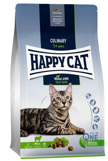 הפי קט קולינרי טלה לחתולים בוגרים 1.3 ק"ג Happy Cat