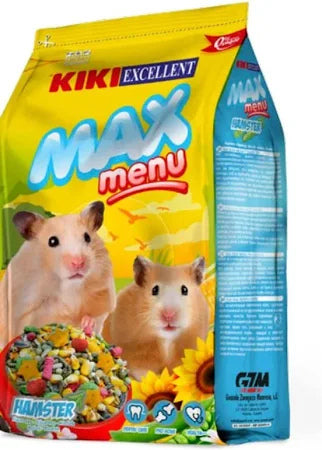 מזון יבש לאוגרים 1 ק''ג KIKI MAX HAMSTER
