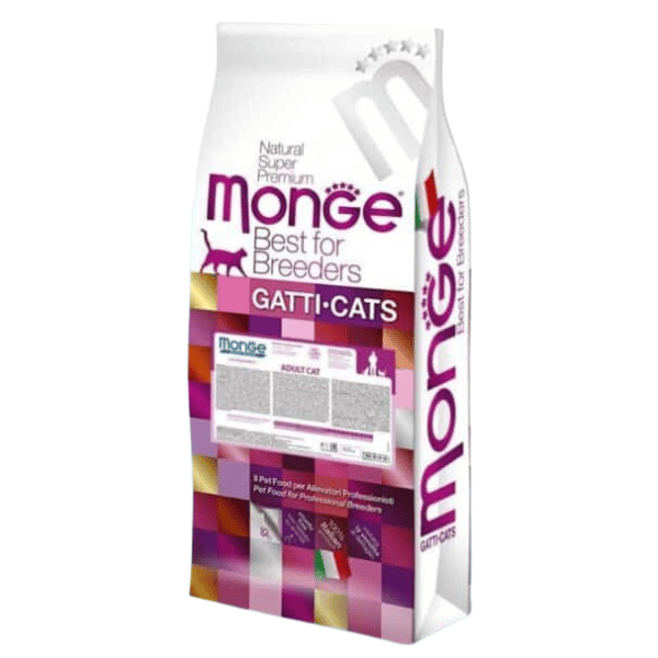 מונג׳ Monge מזון יבש לחתול בוגר בטעם עוף 10 ק״ג – Adult Chicken