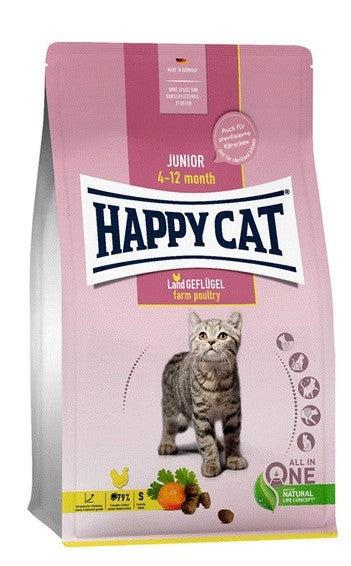 הפי קט ג'וניור עוף לגורי חתולים 1.3kg Happy Cat