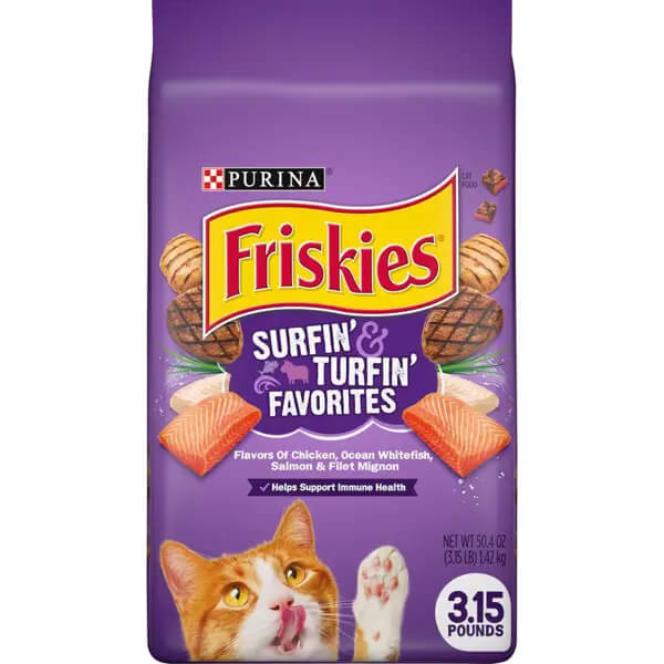 מזון לחתולים פריסקיז מעדני החתול 7.3 ק''ג FRISKIES