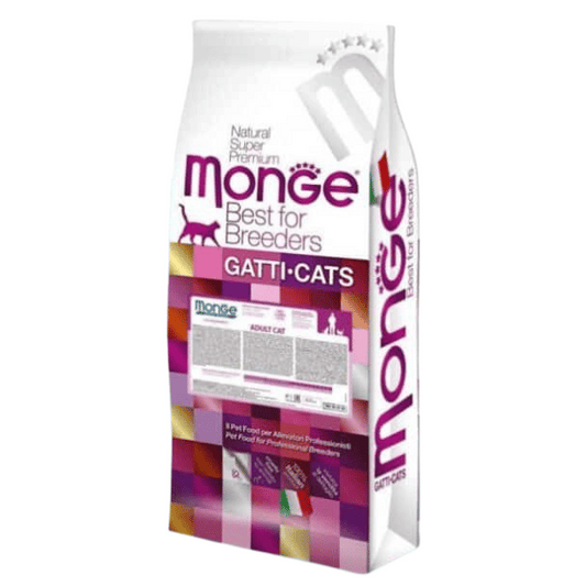 מונג׳ Monge מזון יבש לחתול בוגר בטעם עוף 10 ק״ג – Adult Chicken