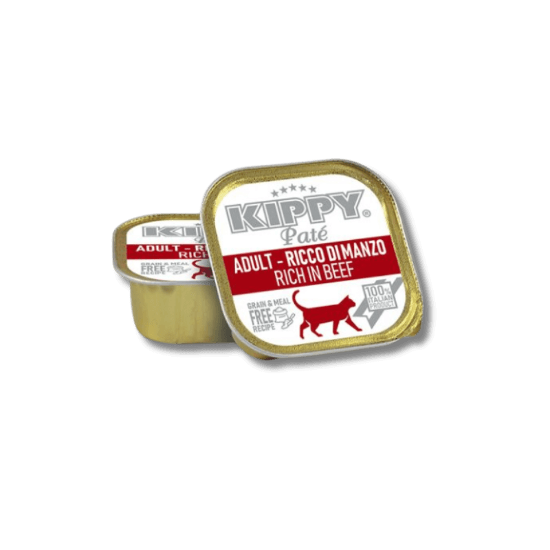 קיפי מעדן פטה בקר לחתולים 90 גרם קיפי - KIPPY