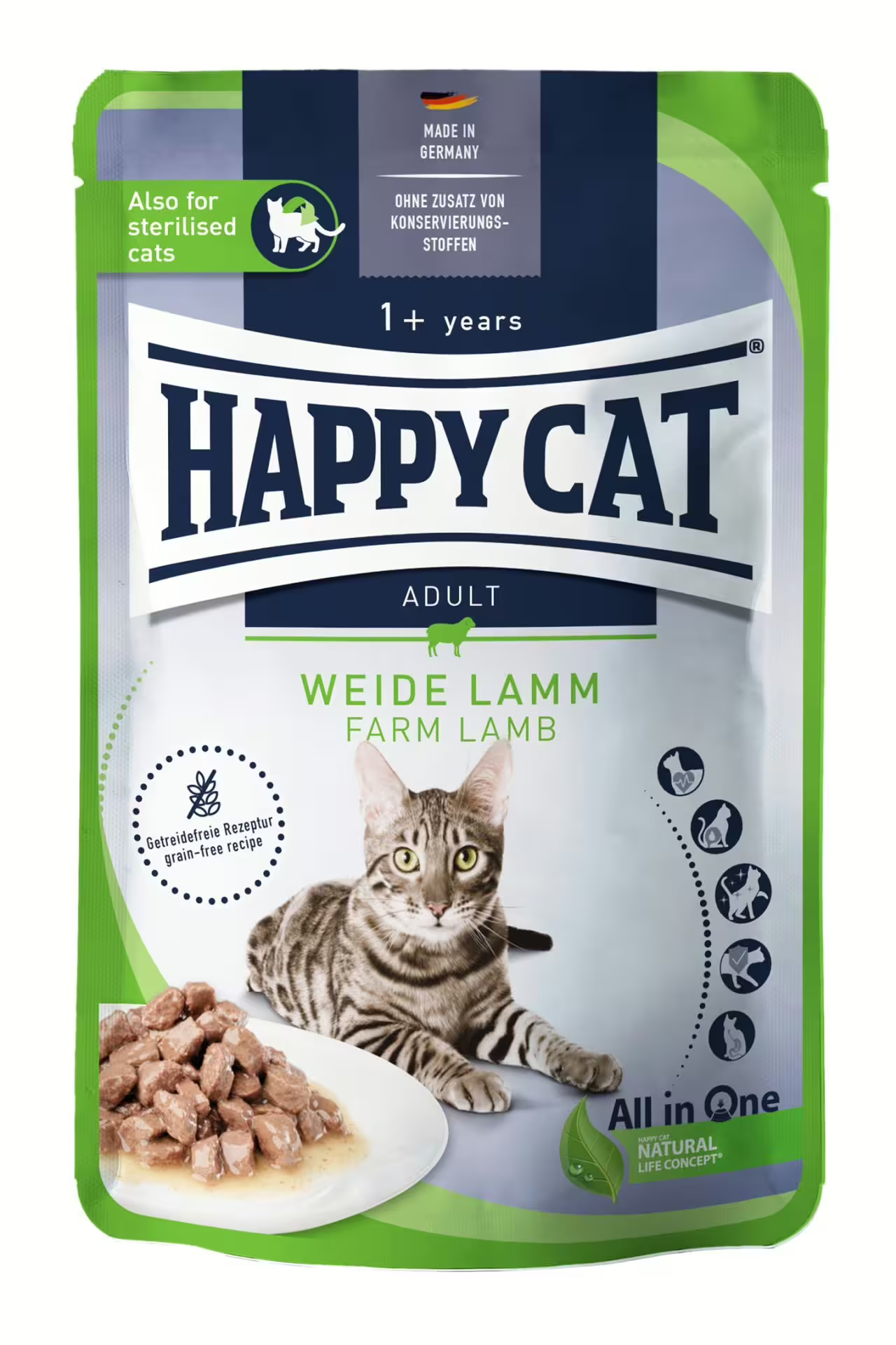 פאוצ' קולינרי טלה 85 גרם | Happy Cat